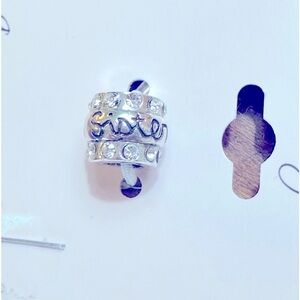 SALE💝“Sister” Bead - Sterling